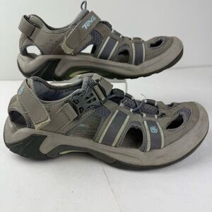 Teva Womens 9 Omnium Sport Sandal Gray